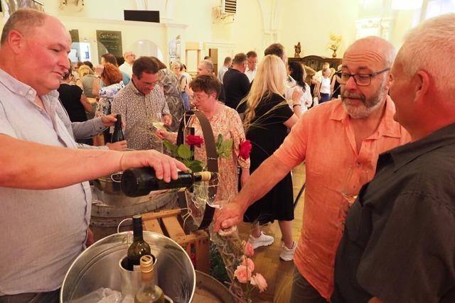 Der Ortswechsel der Ettenheimer Weinmesse ins Gasthaus Lamm zahlt sich aus