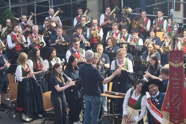 So war's beim Rettichfest des Musikvereins flingen