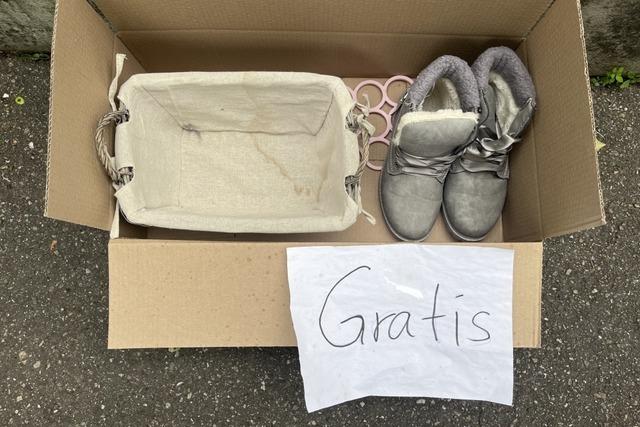 Verschenkekisten in Lörrach: Oft ist es schlichtweg Müll