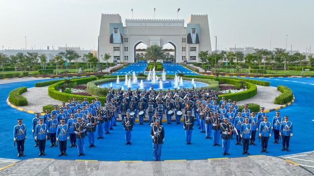 The Band of the Police Academy of the State of Qatar | Foto: Veranstalter The Band of the Police Academy of the State of Qatar | Foto: Veranstalter