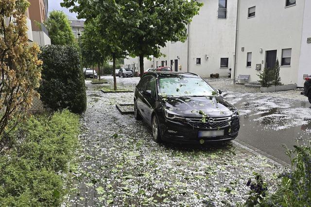 Was das Unwetter am Sonntag in Bad Säckingen angerichtet hat
