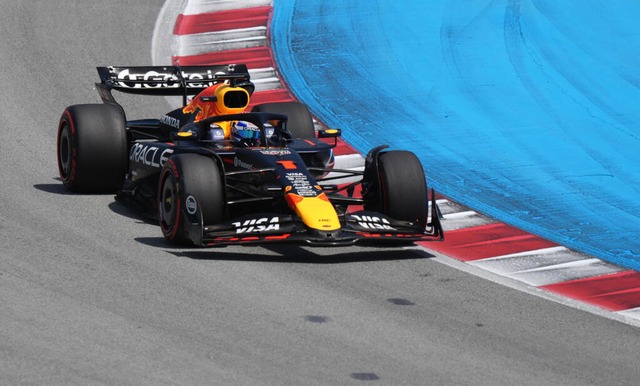 Max Verstappen in Barcelona  | Foto: Bradley Collyer (dpa)