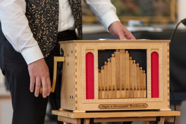 Diese Orgel soll beim Orgelfestival verlost werden. | Foto: Patrik Müller Diese Orgel soll beim Orgelfestival verlost werden. | Foto: Patrik Müller