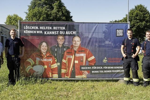 Plakataktion fr die Zukunft der Wehren