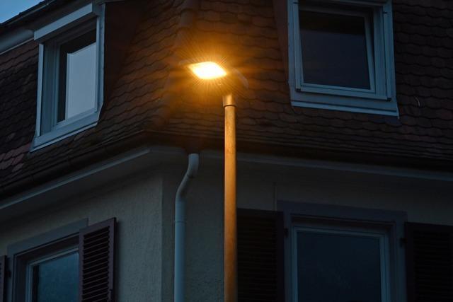 Ist die LED-Beleuchtung in Freiburgs Norden Lichtverschmutzung?