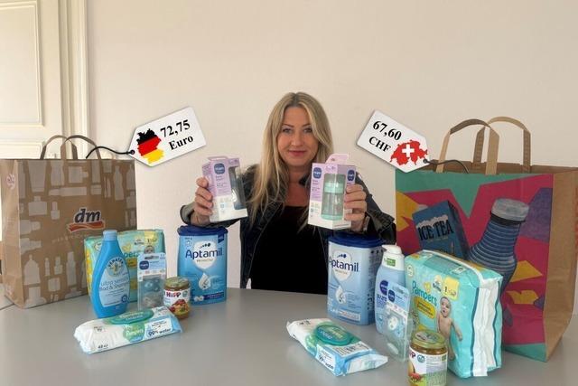 Preisvergleich mit der Schweiz: Einkaufstouristen sparen bei Baby-Produkten in Deutschland enorm
