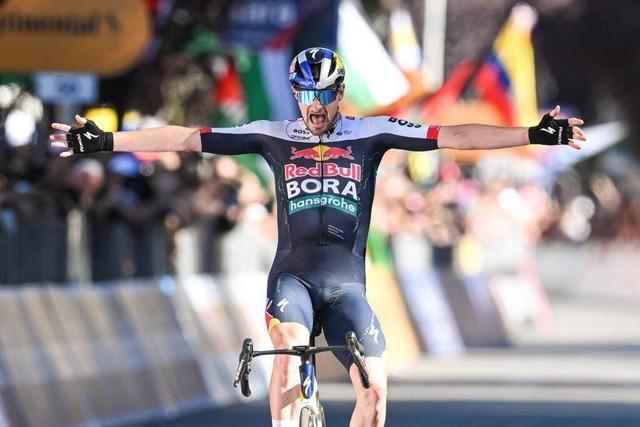 Radprofi Nico Denz aus Albbruck ist der Mann fr ikonische Momente