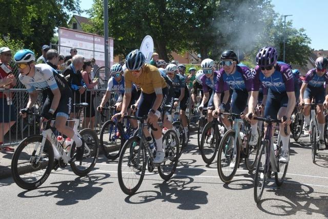 Der Kaiserstuhl-Tuniberg-Cup fordert Radsportler ber drei Etappen an Pfingsten
