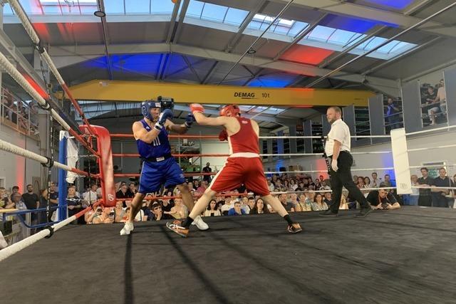 Boxender Firmenchef Jürgen Escher über Boxabend in Merdingen: "Die Niederlage war denkbar knapp"
