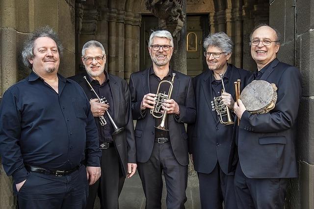 Das Trompetenensemble Stuttgart gibt ein festliches Konzert in der St. Landelin Kirche in Ettenheimmnster
