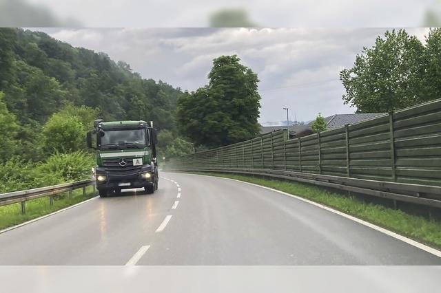 B518 in Öflingen: Gemeinderat Wehr diskutiert lange über Tempodrosselung zur Lärmreduzierung