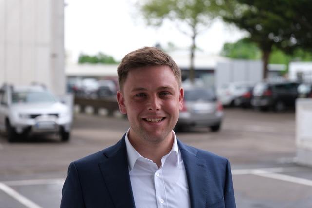 Fabian Egle wird am 4. August als Bürgermeister von Denzlingen vereidigt