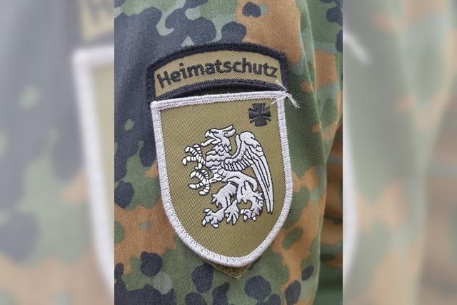 Die Heimatschutzkompanie "Oberrhein" der Bundeswehr schtzt im Ernstfall kritische Infrastruktur