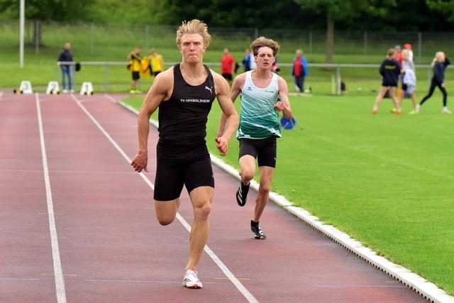 Weitspringer Noah Fischer testet in Malterdingen erfolgreich sein Sprintvermgen