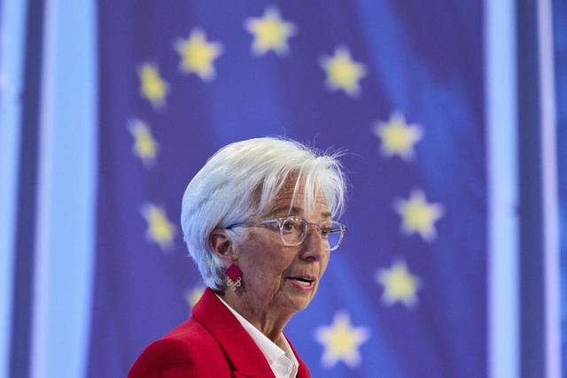 Die Präsidentin der Europäischen Zentralbank, Christine Lagarde | Foto: Michael Probst (dpa) Die Präsidentin der Europäischen Zentralbank, Christine Lagarde | Foto: Michael Probst (dpa)