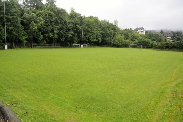 Der Sportverein Hasel plant die Finanzierung fr einen Kunstrasenplatz mit Freizeitbereich