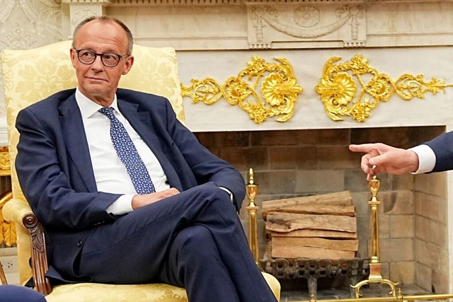 Merz: Trump nimmt Einladung nach Deutschland an  | Foto: Michael Kappeler (dpa)