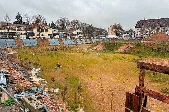 Man hatte sich schon an den Anblick de...r tatsächlich der Wohnungsbau starten. | Foto: Helmut Seller Man hatte sich schon an den Anblick de...r tatsächlich der Wohnungsbau starten. | Foto: Helmut Seller