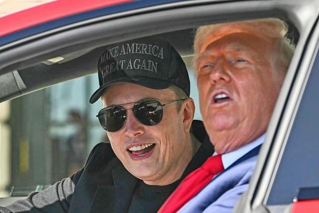 Trump und Musk – die Geschichte ihrer gescheiterten Bromance in Bildern