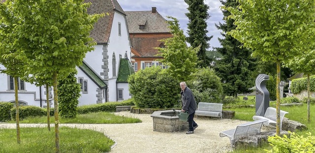 Grafenhausener Senioren wünschen sich ...s neu gestalteten Teil des Friedhofs. | Foto: Wilfried Dieckmann Grafenhausener Senioren wünschen sich ...s neu gestalteten Teil des Friedhofs. | Foto: Wilfried Dieckmann