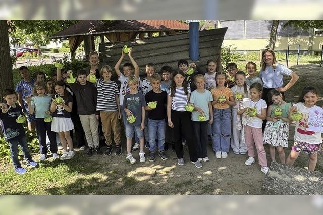 Grundschler feiern noch mal Ostern
