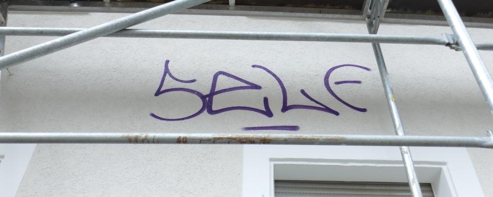 Emmendinger Polizei fahndet nach Graffiti-Sprayer: Wer ist dieser Selö?