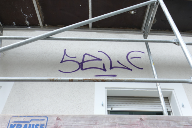 Polizei fahndet nach Graffiti-Sprayer: Wer ist dieser Sel?
