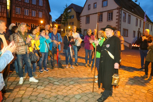 Eine Nachtwächterführung durch Ettenheim | Foto: Sandra Decoux Eine Nachtwächterführung durch Ettenheim | Foto: Sandra Decoux