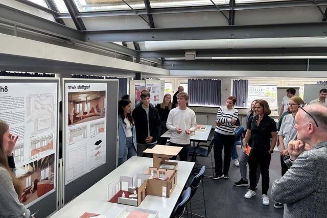 Lörracher Studierende machen Vorschläge für die Gestaltung einer Stuttgarter Ministeriums-Cafeteria