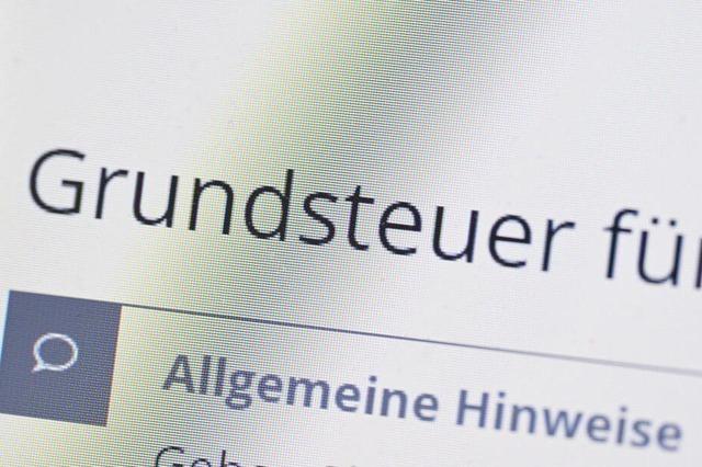 Aufregung um die Grundsteuer ist beim Finanzamt Lahr "deutlich abgeklungen"
