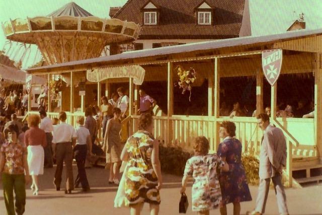 Zum Malteserfest, das vor 50 Jahren erstmals in Heitersheim stattfand, gehörte einst auch ein Saloon
