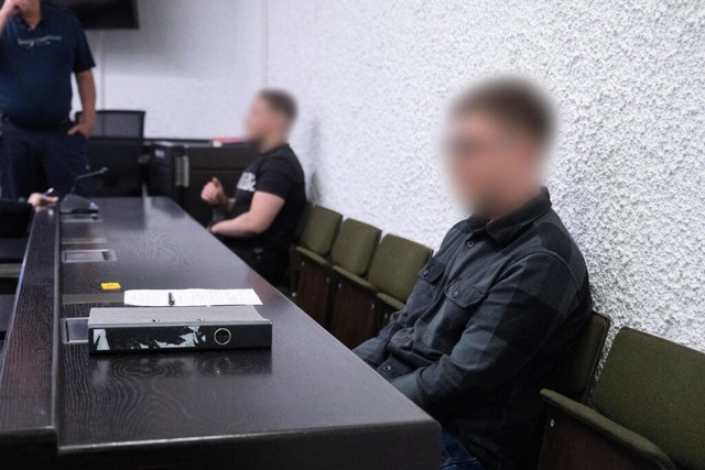 Die beiden Angeklagten im Landgericht Stuttgart | Foto: Marijan Murat (dpa) Die beiden Angeklagten im Landgericht Stuttgart | Foto: Marijan Murat (dpa)