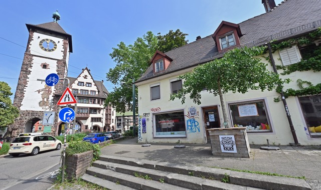 In dieses unscheinbare Gebäude am Frei...nfang Juli mit ihrer Pop-up-Redaktion. | Foto: Michael Bamberger In dieses unscheinbare Gebäude am Frei...nfang Juli mit ihrer Pop-up-Redaktion. | Foto: Michael Bamberger