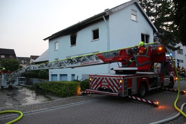 Bewohner soll Feuer in Bötzinger Geflüchtetenunterkunft gelegt haben – Untersuchungshaft