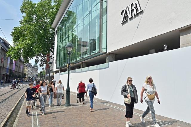 Zara öffnet in Freiburg seine zweitgrößte Deutschland-Filiale – diese Woche
