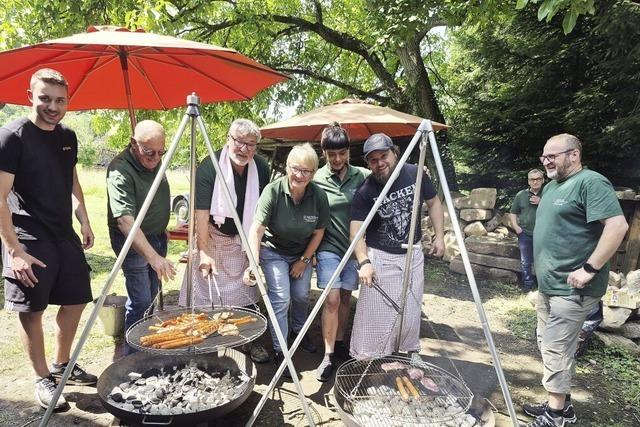 An der Lffelmhle in Mnchweier wird gefeiert