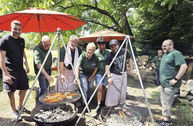 Viel Spaß, ob beim Grillen oder Zusamm...cher an der Löffelmühle in Münchweier. | Foto: Ulrike Hiller Viel Spaß, ob beim Grillen oder Zusamm...cher an der Löffelmühle in Münchweier. | Foto: Ulrike Hiller