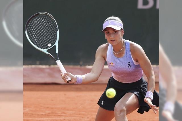 Rheinfelder Tennistalent Zwlfte der Juniorinnen