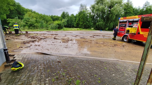 Der Starkregen vom 2. Juni hat erhebli...en fr die Glckle-Mhle im Bleichtal.  | Foto: Ingo von Pflug