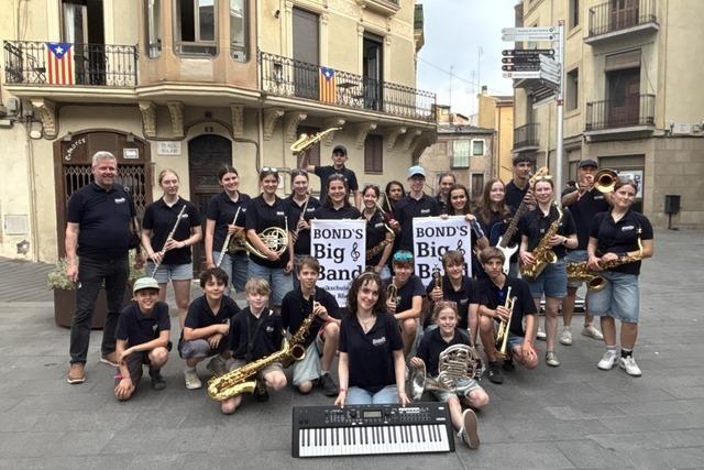Bonds Big Band aus Weil hat bei europischem Jugendfestival in der Region Barcelona beeindruckt