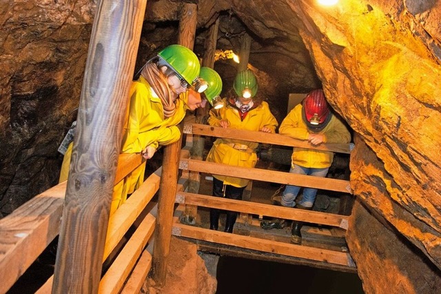 Im Besucherbergwerk Grube Wenzel gibt es viel zu entdecken. | Foto: Grube Wenzel Im Besucherbergwerk Grube Wenzel gibt es viel zu entdecken. | Foto: Grube Wenzel