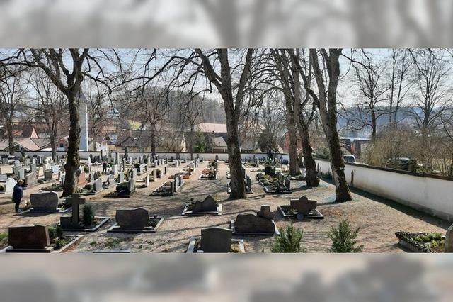 Zwei Varianten fr Friedhof vorgestellt