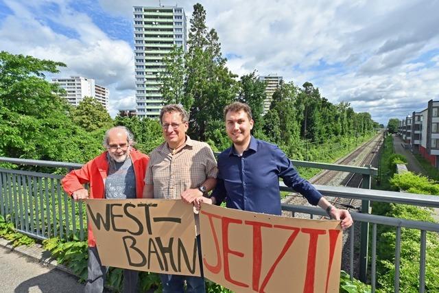 Die heutige Güterbahnstrecke könnte Freiburgs S-Bahn-Linie werden – muss man das jetzt der Bahn klar machen?
