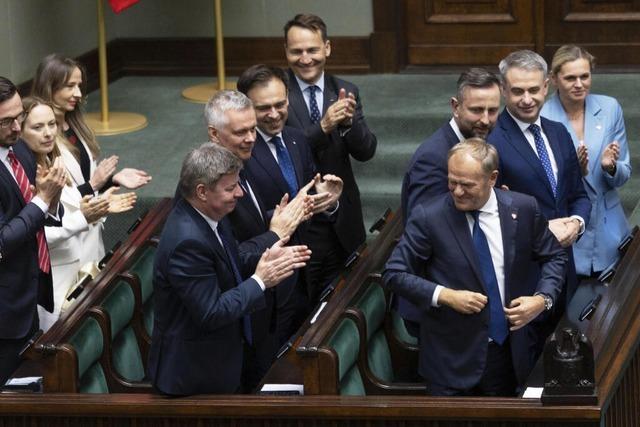 Polens Regierungschef Tusk gewinnt Vertrauensabstimmung