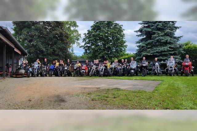 Der Motorradclub "The Flying Porky's" wird 50 und lädt zu Motorradtreffen ein
