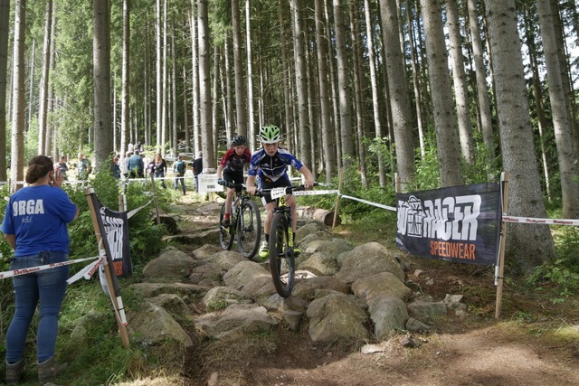 Beim Schwarzwälder MTB Cup ist Konzentration und Geschicklichkeit gefragt. | Foto: Annemarie Zwick Beim Schwarzwälder MTB Cup ist Konzentration und Geschicklichkeit gefragt. | Foto: Annemarie Zwick