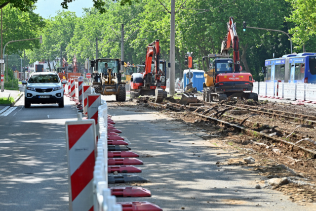 Gleisarbeiten im Freiburger Westen Richtung Landwasser: Wie luft der Schienenersatzverkehr?