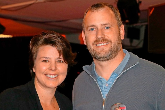 Die Folktreff-Vorsitzenden: Anna Löffler und Jürgen Friedrich. | Foto: Martha Weishaar Die Folktreff-Vorsitzenden: Anna Löffler und Jürgen Friedrich. | Foto: Martha Weishaar