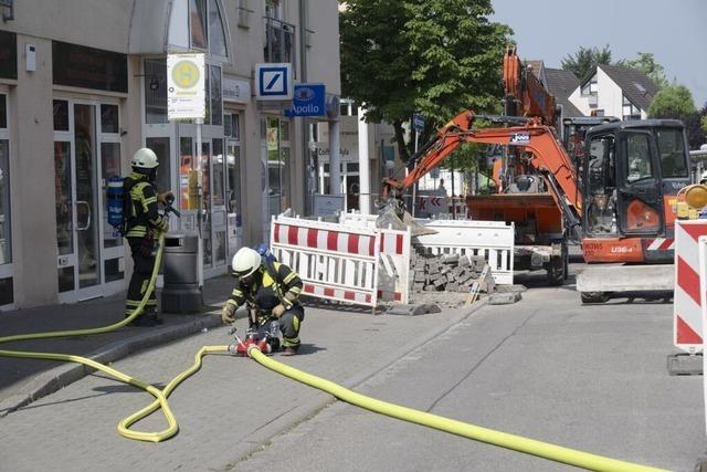 Explosionsgefahr nach Gasleck in Müllheimer Werderstraße bereinigt