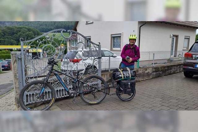Bernd Bauer aus Seelbach hat den Trend Bikepacking getestet